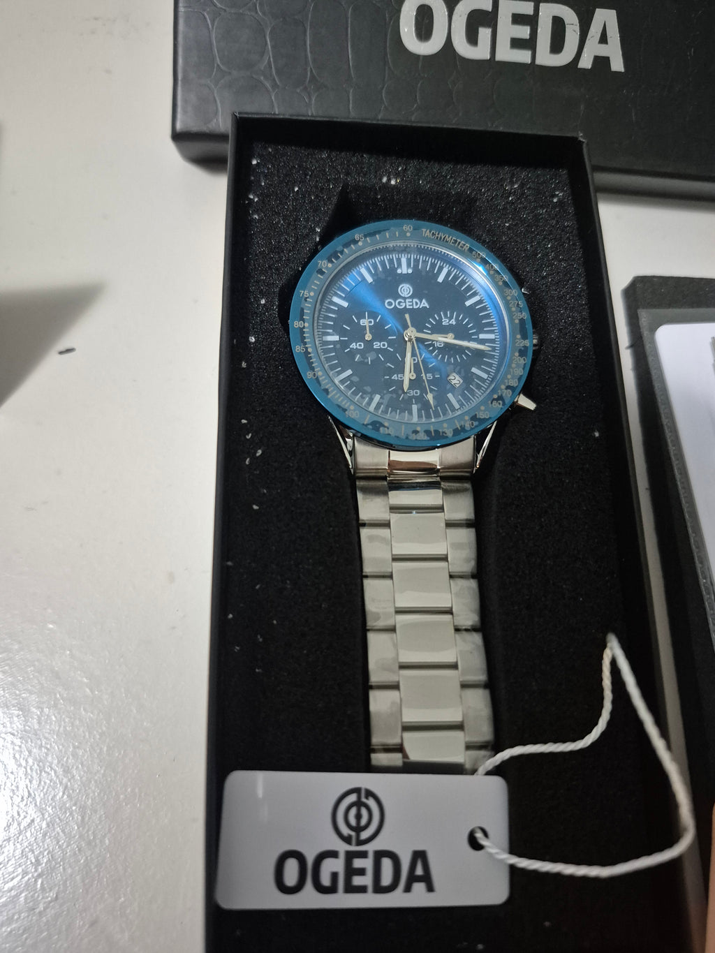 Relógio Ogeda Masculino Cronógrafo Quartz Analógica Og6001